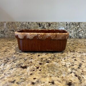 McCoy/Brush Drip Glaze Planter